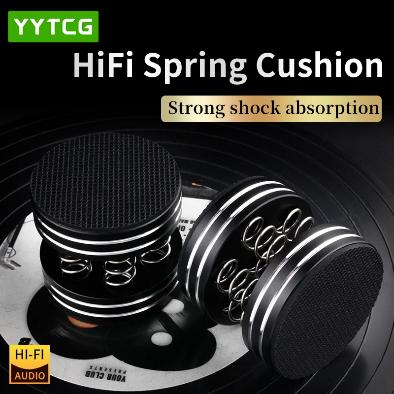 Home Cinema Hifi - 4 PCS อลูมิเนียมอัลลอยด์ Shock Spikes ฤดูใบไม้ผลิ