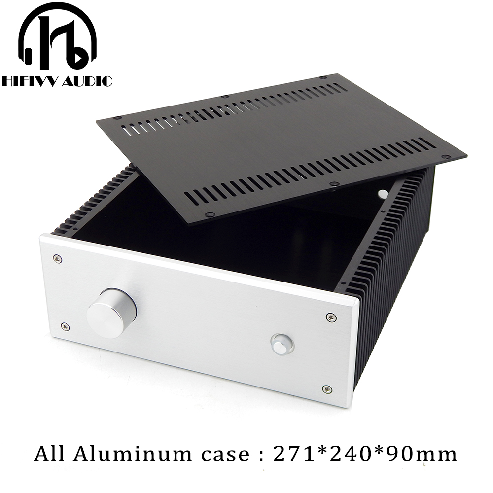 Home Cinema Hifi - อลูมิเนียมสำหรับ HiFi เครื่องขยายเสียงแชสซี Preamplifier PSU Professional