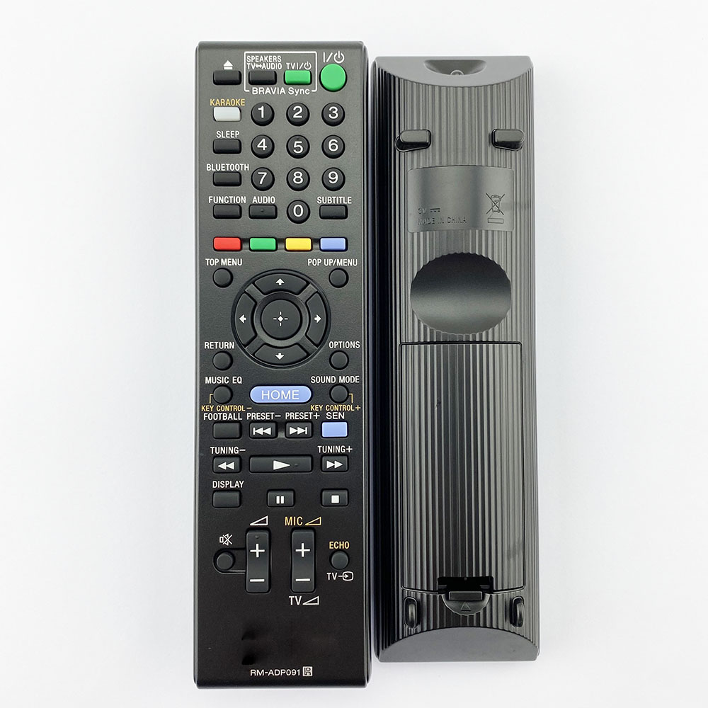 Home Cinema Karaoke Projector - ใหม่ RM-ADP091 รีโมทคอนโทรลสำหรับเครื่องขยายเสียงคาราโอเกะโฮมซีเนม่าของ SONY - ระบบเสียงโรงภาพยนตร์สำหรับครอบครัว