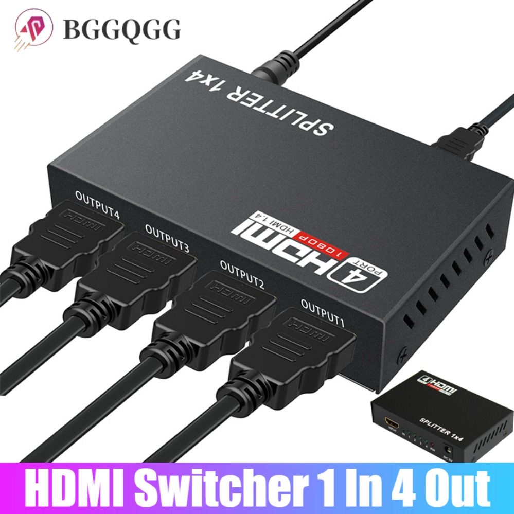 Home Cinema Projector Screen - ตัวแยกสัญญาณ HDMI 1 เข้า 4 ออก