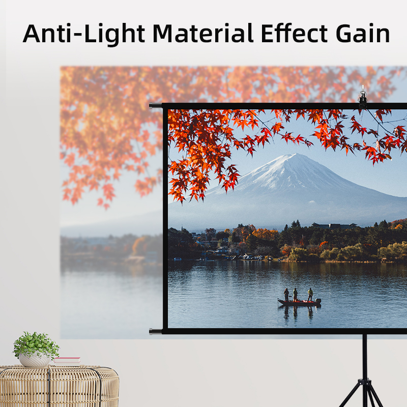 VEIDADZ โปรเจคเตอร์หน้าจอขาตั้ - Home Cinema Projector Screen บทวิจารณ์และราคา