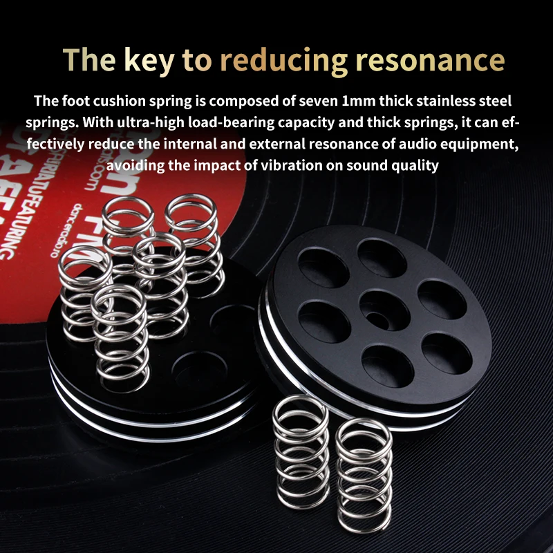 4 PCS อลูมิเนียมอัลลอยด์ Shock - Home Cinema Hifi บทวิจารณ์และราคา