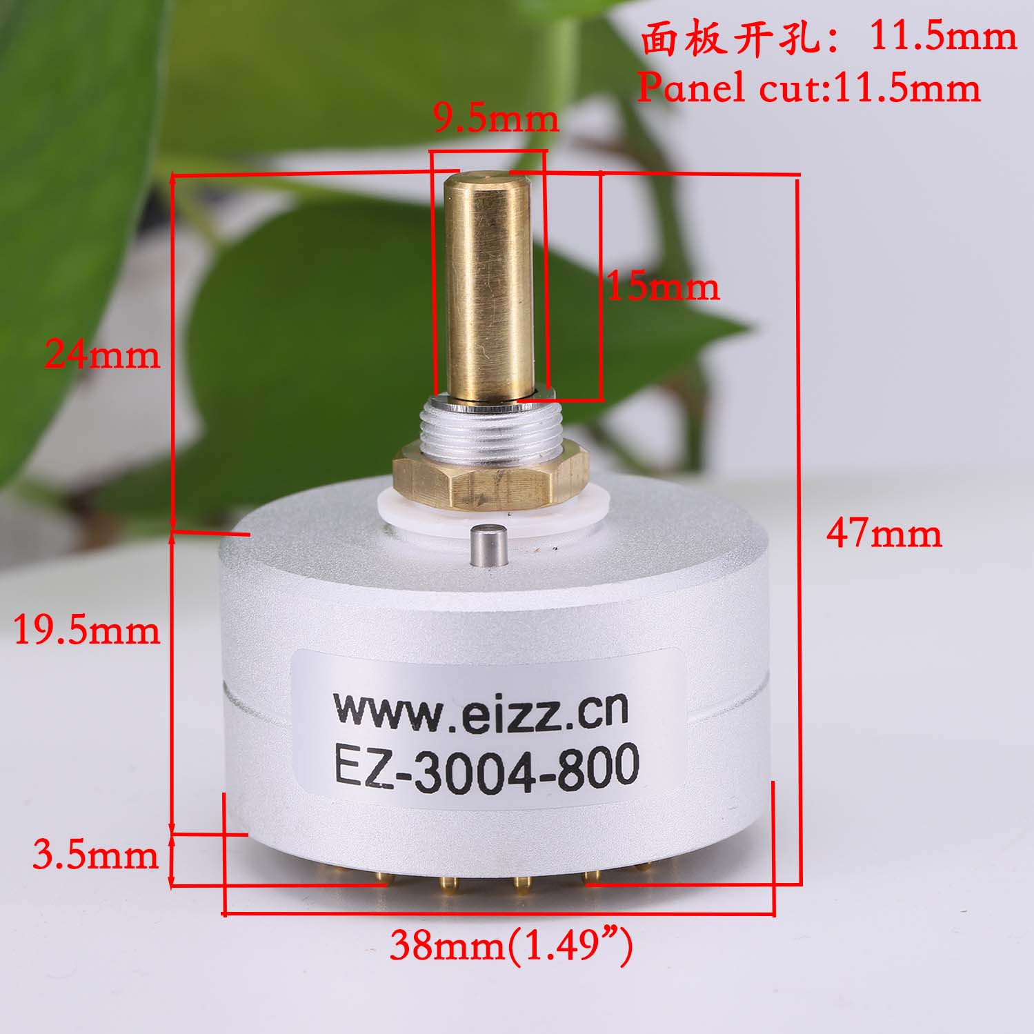 1PC สวิตช์โรตารี่ EIZZ 3 ทาง 4 - Home Cinema Hifi บทวิจารณ์และราคา