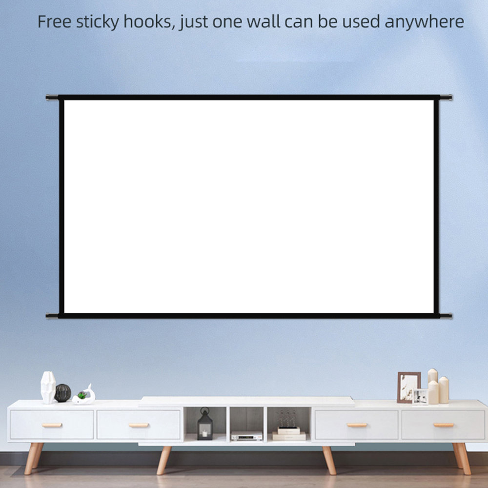 VEIDADZ จอโปรเจคเตอร์ติดผนัง 6 - Home Cinema Projector Screen บทวิจารณ์และราคา