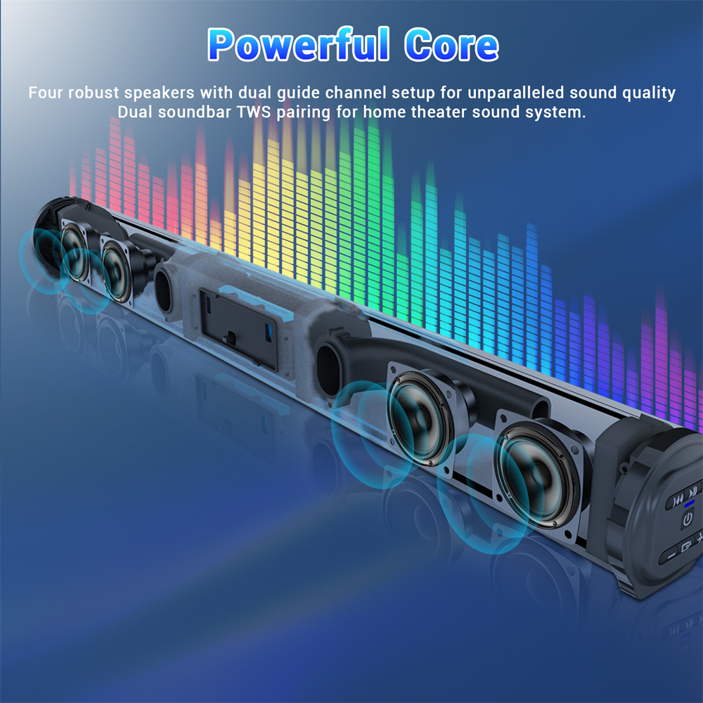 Sound Bar ระบบเสียงทีวีลําโพงบ - Home Cinema Subwoofer บทวิจารณ์และราคา