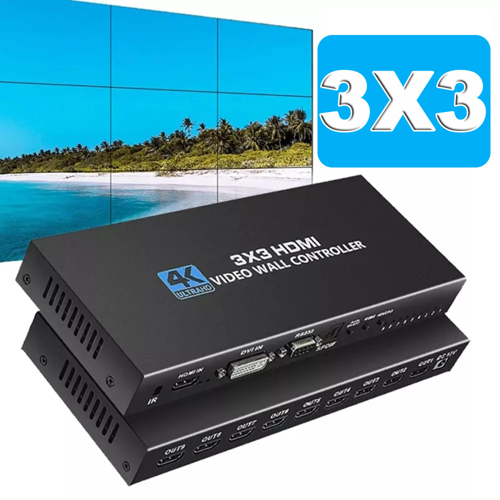 4K HDMI Video Wall Controller  - Home Cinema Projector Screen บทวิจารณ์และราคา