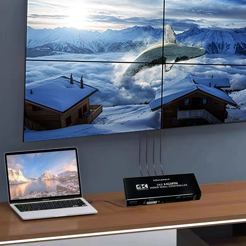 4K HDMI Video Wall Controller  - Home Cinema Projector Screen บทวิจารณ์และราคา