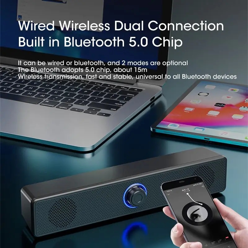 ลำโพงซาวด์บาร์ คอมพิวเตอร์ พีซ - Soundbar Bluetooth Home บทวิจารณ์และราคา