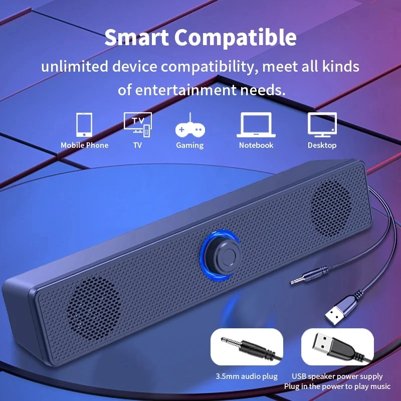 ลำโพงซาวด์บาร์ คอมพิวเตอร์ พีซ - Soundbar Bluetooth Home บทวิจารณ์และราคา