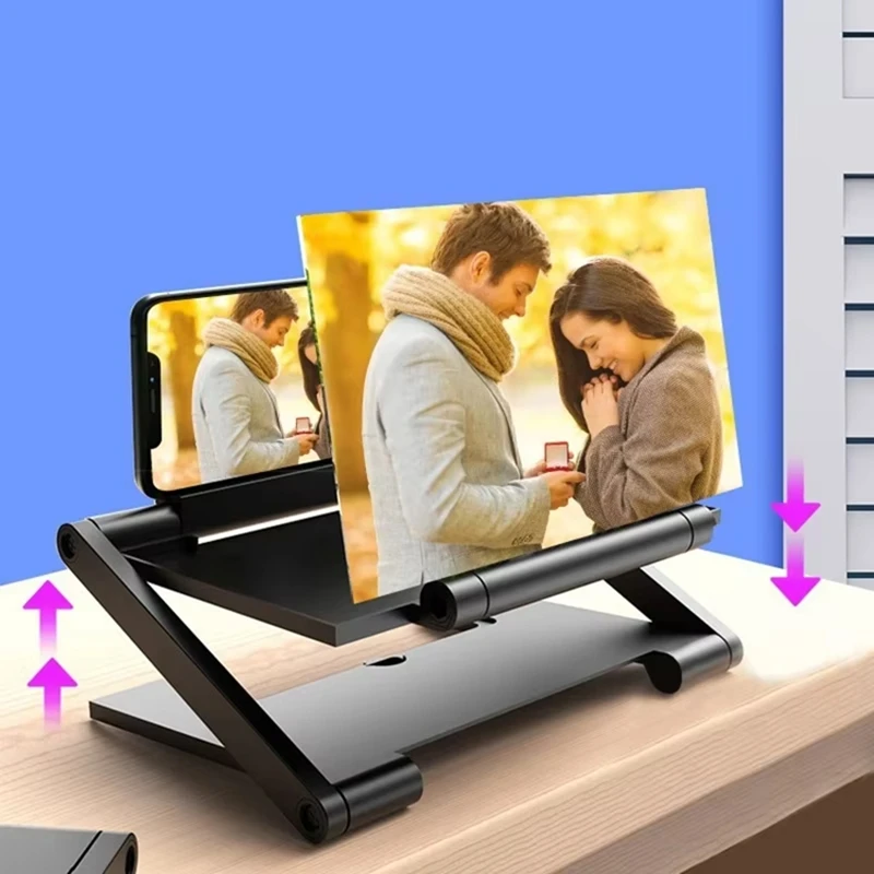 เครื่องขยายหน้าจอโทรศัพท์มือถื - Home Cinema Projector Screen บทวิจารณ์และราคา