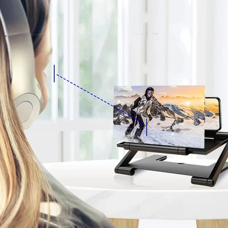 เครื่องขยายหน้าจอโทรศัพท์มือถื - Home Cinema Projector Screen บทวิจารณ์และราคา