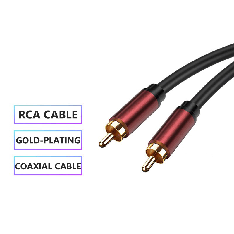 สาย RCA Lotus Fever Coaxial AV - Home Cinema Subwoofer บทวิจารณ์และราคา