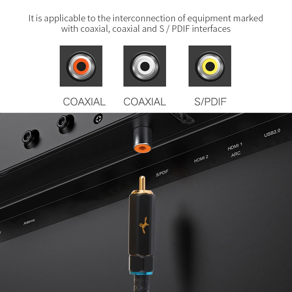 สาย RCA ไปยัง RCA สายเคเบิลซับ - Home Cinema Subwoofer บทวิจารณ์และราคา