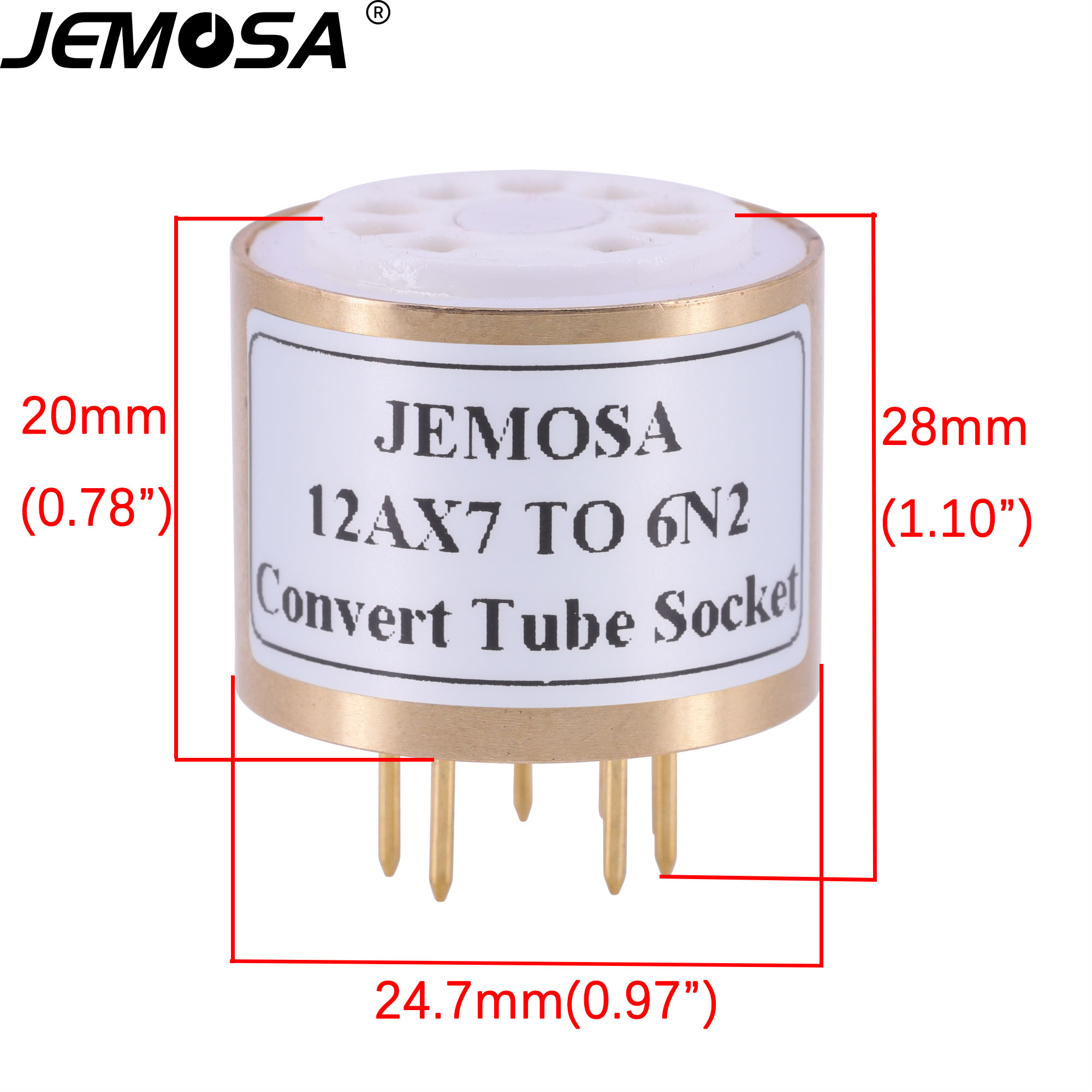 1PC 12AX7 12AU7 ECC82 ECC83 TO - Home Cinema Hifi บทวิจารณ์และราคา