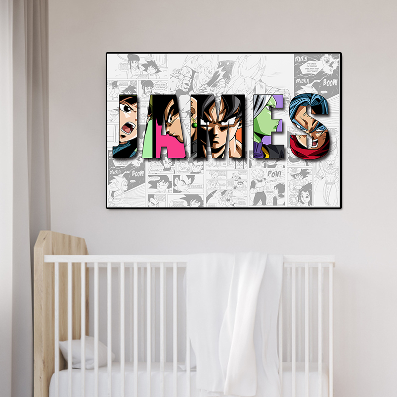 Dragon Ball Custom DIY ชื่อภาพ - Home Cinema Wall Art บทวิจารณ์และราคา