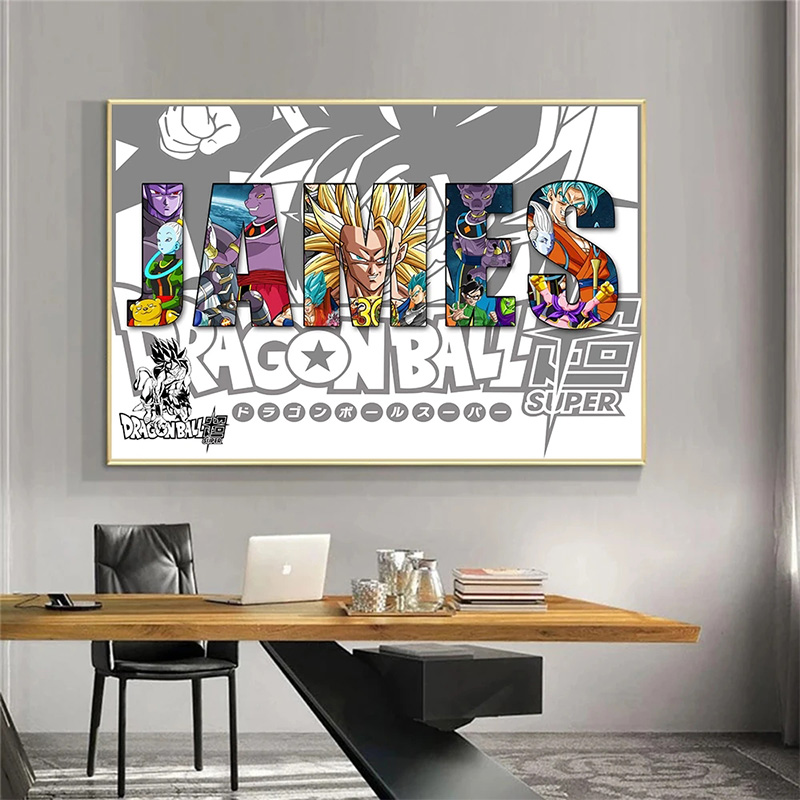 Dragon Ball Custom DIY ชื่อภาพ - Home Cinema Wall Art บทวิจารณ์และราคา