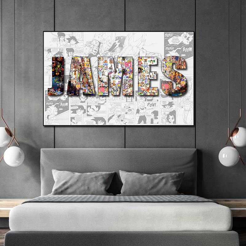 Dragon Ball Custom DIY ชื่อภาพ - Home Cinema Wall Art บทวิจารณ์และราคา